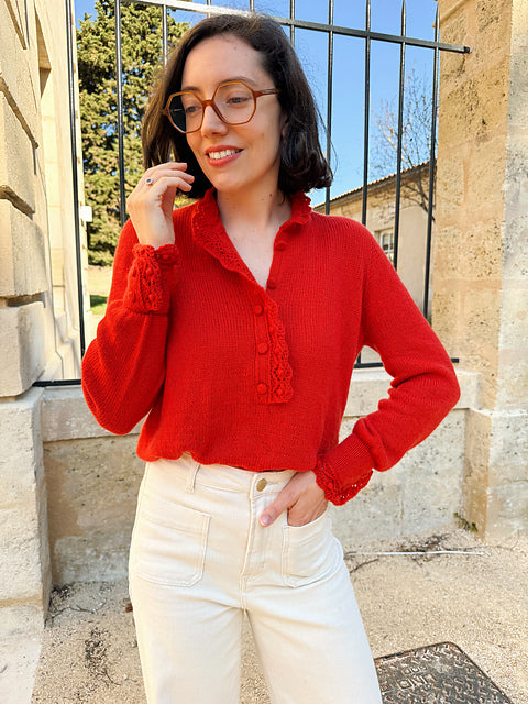 POPPY BLOOM SWEATER