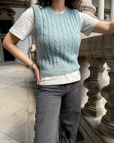 BOMNAL VEST ROUND NECK