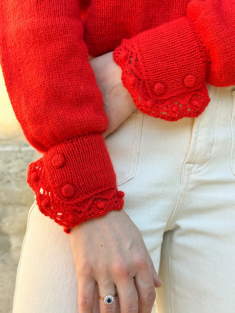 POPPY BLOOM SWEATER