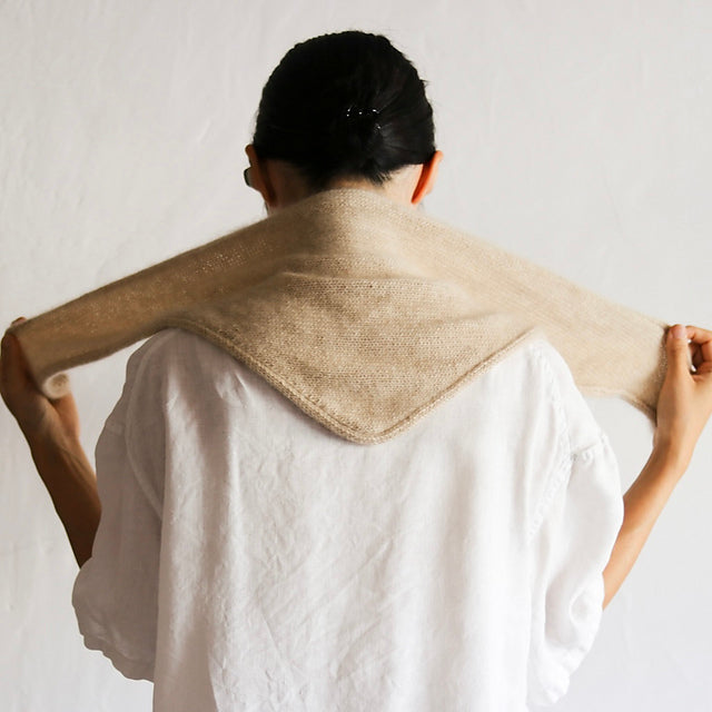 DOUBLE KNIT SCARF
