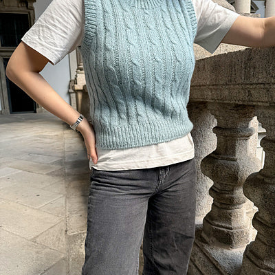 BOMNAL VEST ROUND NECK